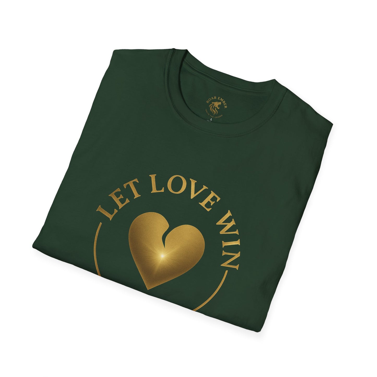 Let Love Win Unisex Softstyle T-Shirt