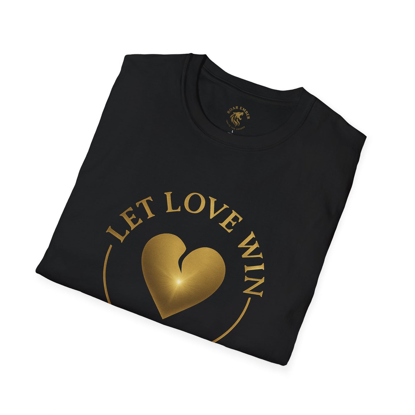 Let Love Win Unisex Softstyle T-Shirt