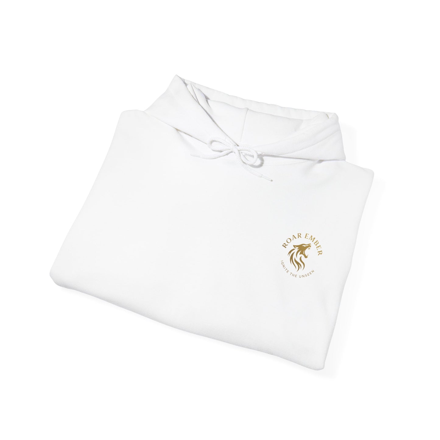 Roar Ember White Rose Hoodie