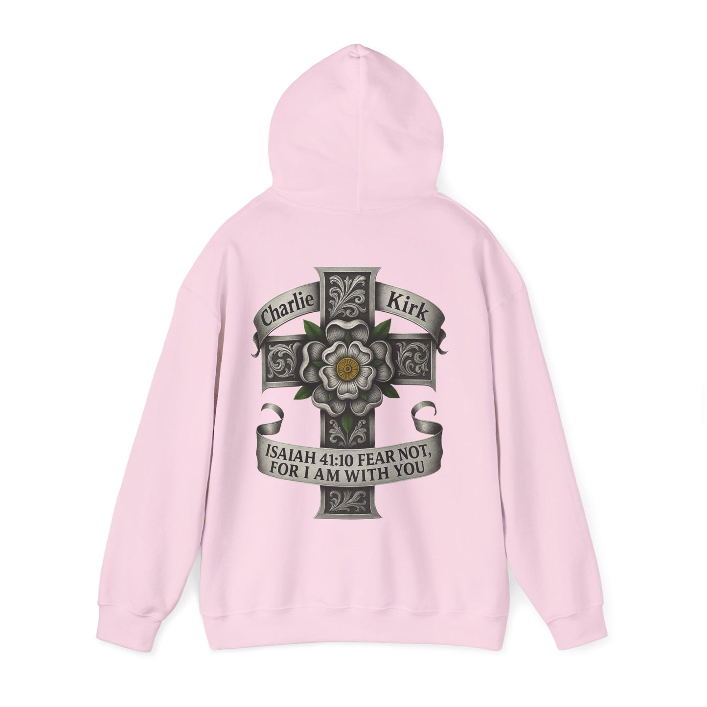 Roar Ember Memorial Unisex Hoodie - Isaiah 41:10 Tribute