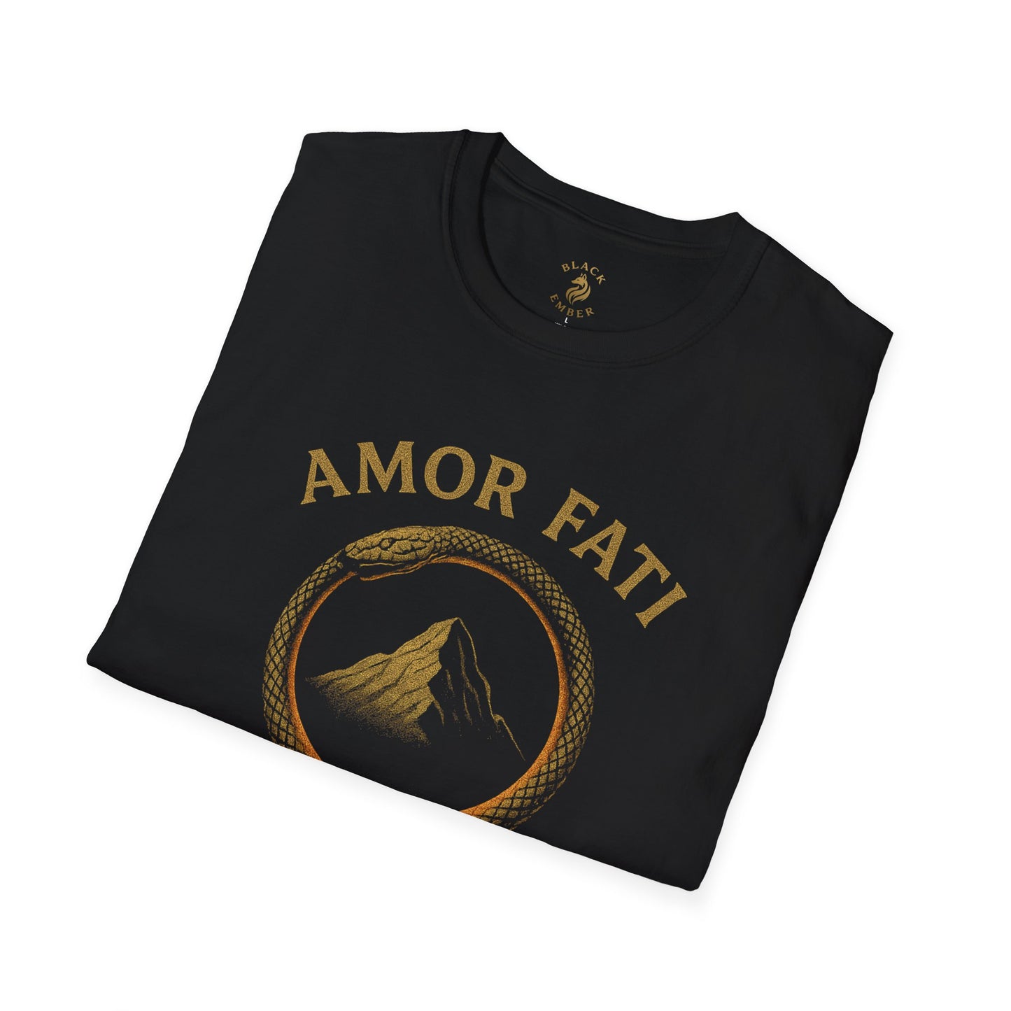 Amor Fati Ouroboros Unisex Softstyle T-Shirt |