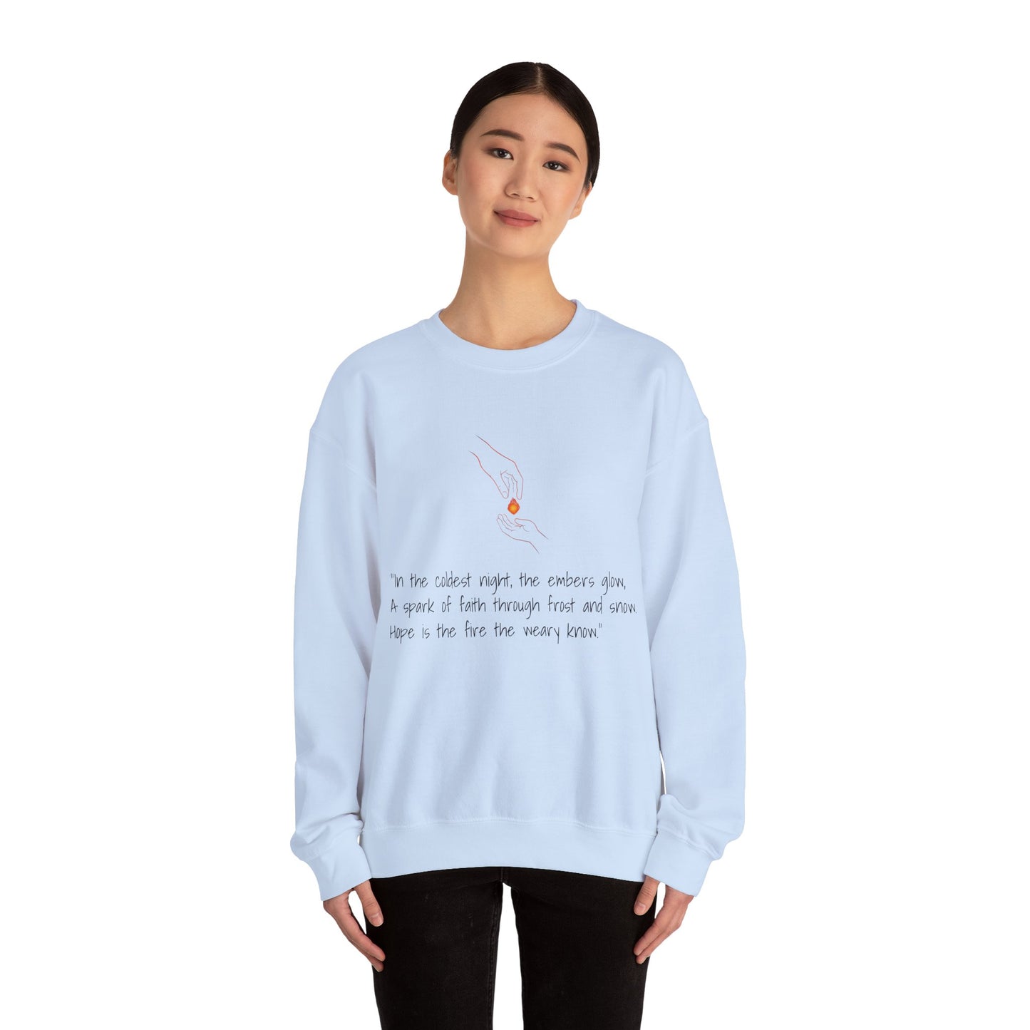 Hopeful Poet - Roar Ember Sweatshirt