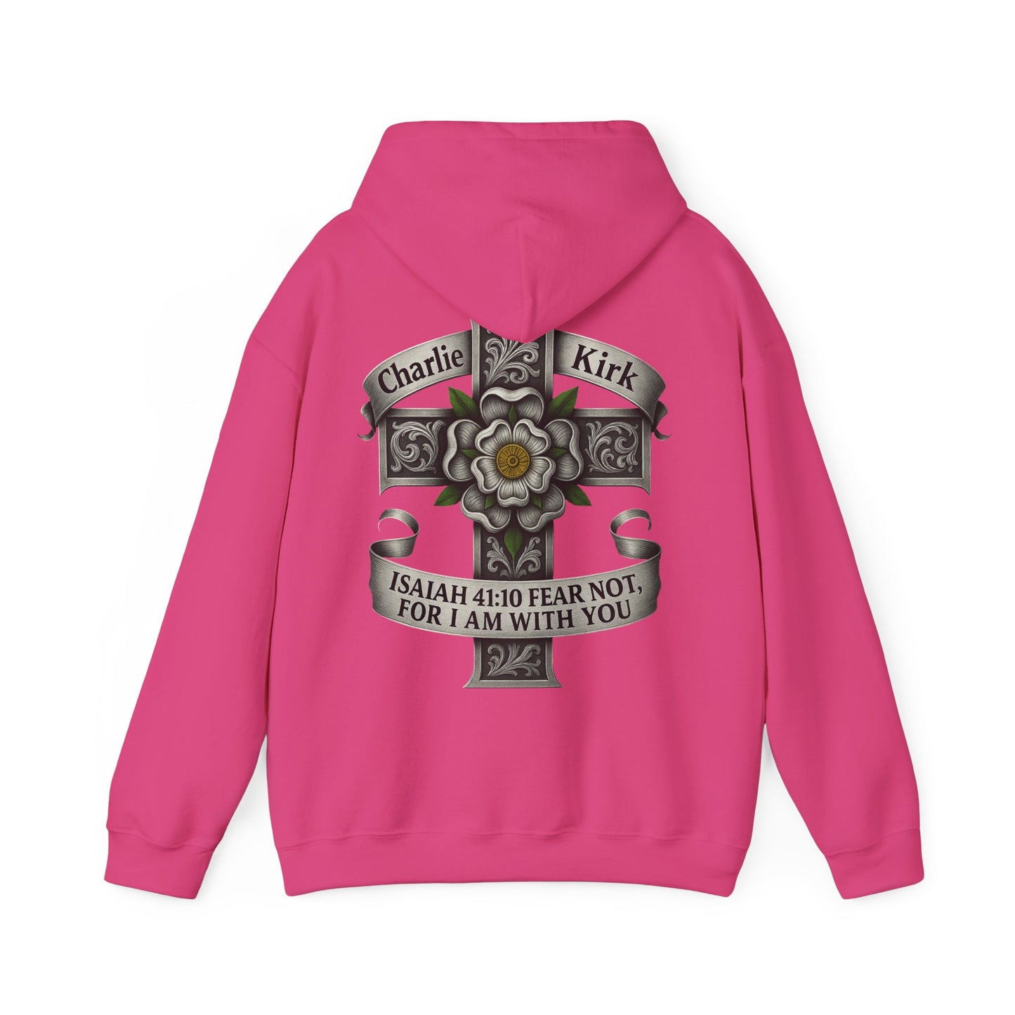 Roar Ember Memorial Unisex Hoodie - Isaiah 41:10 Tribute