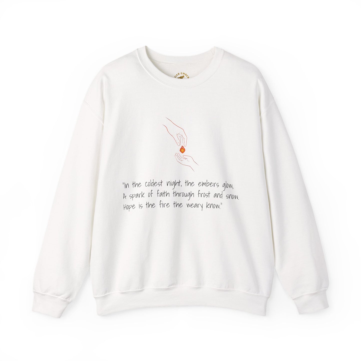 Hopeful Poet - Roar Ember Sweatshirt