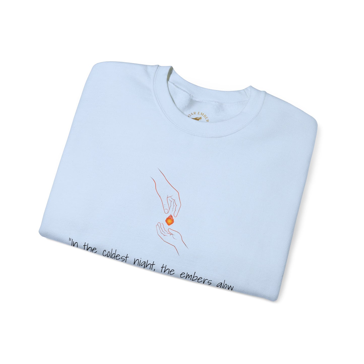 Hopeful Poet - Roar Ember Sweatshirt