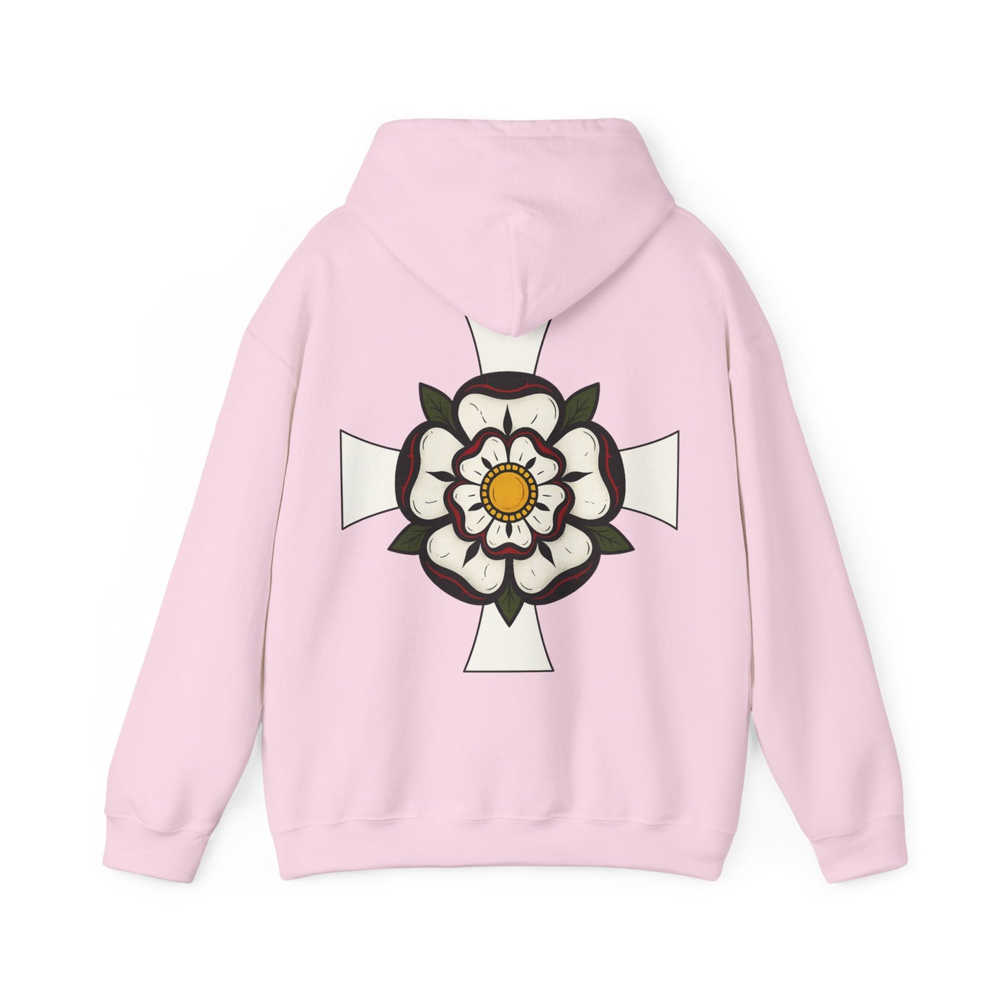 Roar Ember White Rose Hoodie