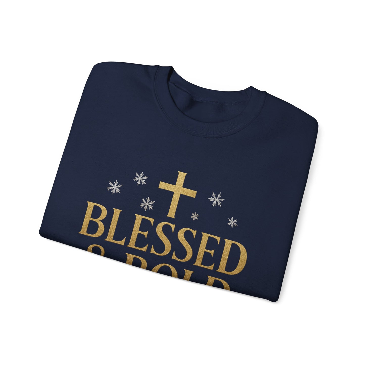 Christmas Blessed and Bold Sweatshirt