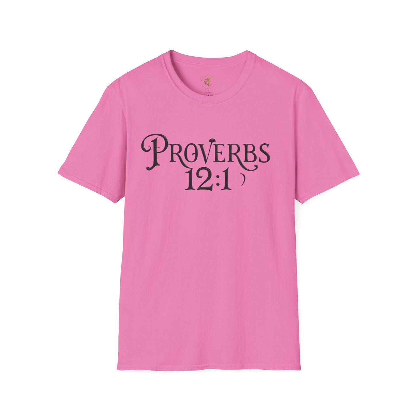 Proverb 12:1 Roar Ember T-shirt