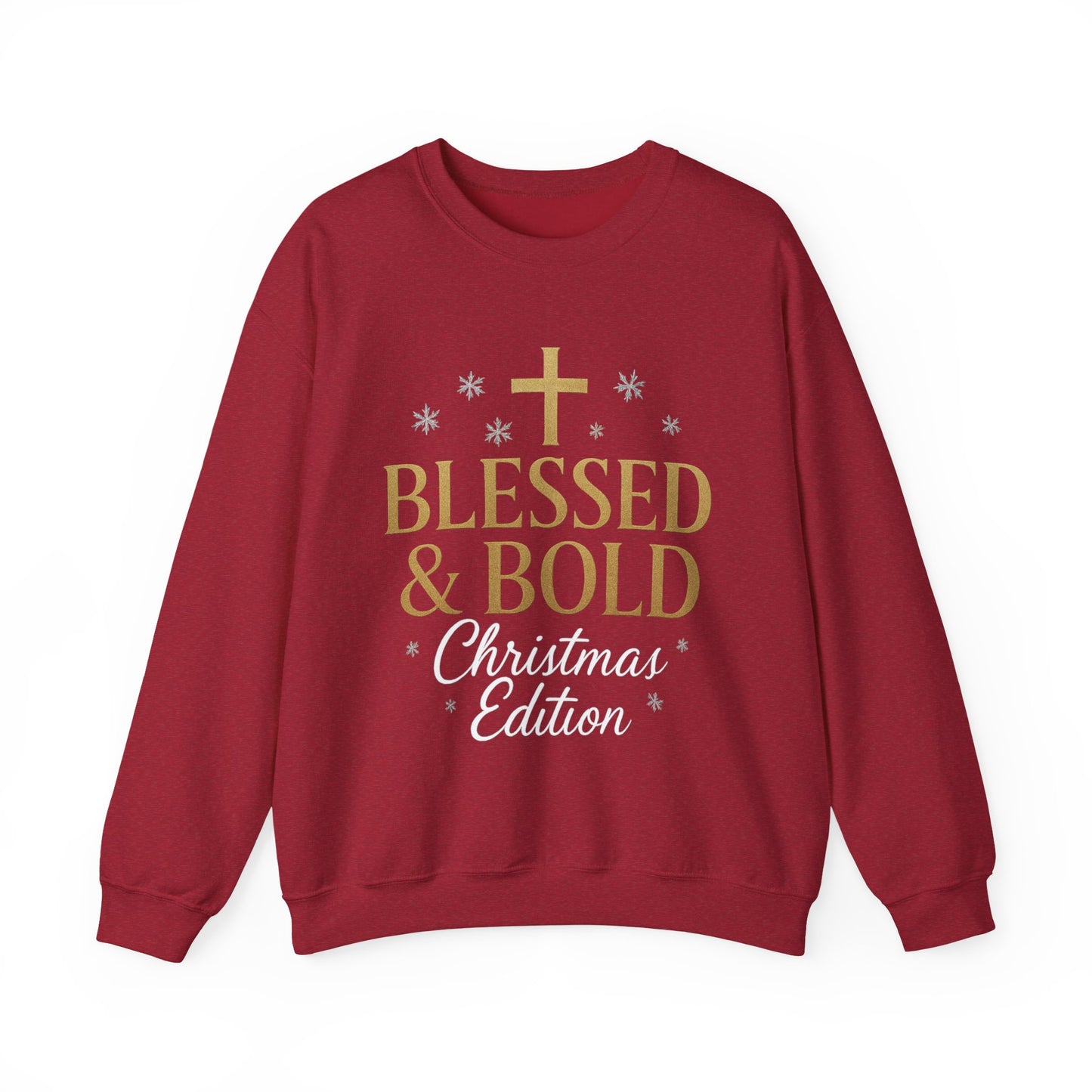 Christmas Blessed and Bold Sweatshirt