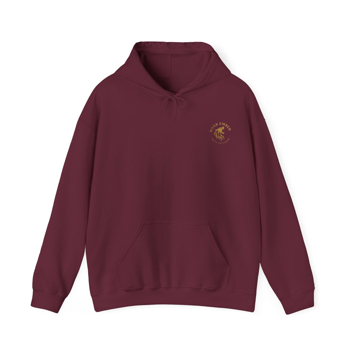 Roar Ember White Rose Hoodie