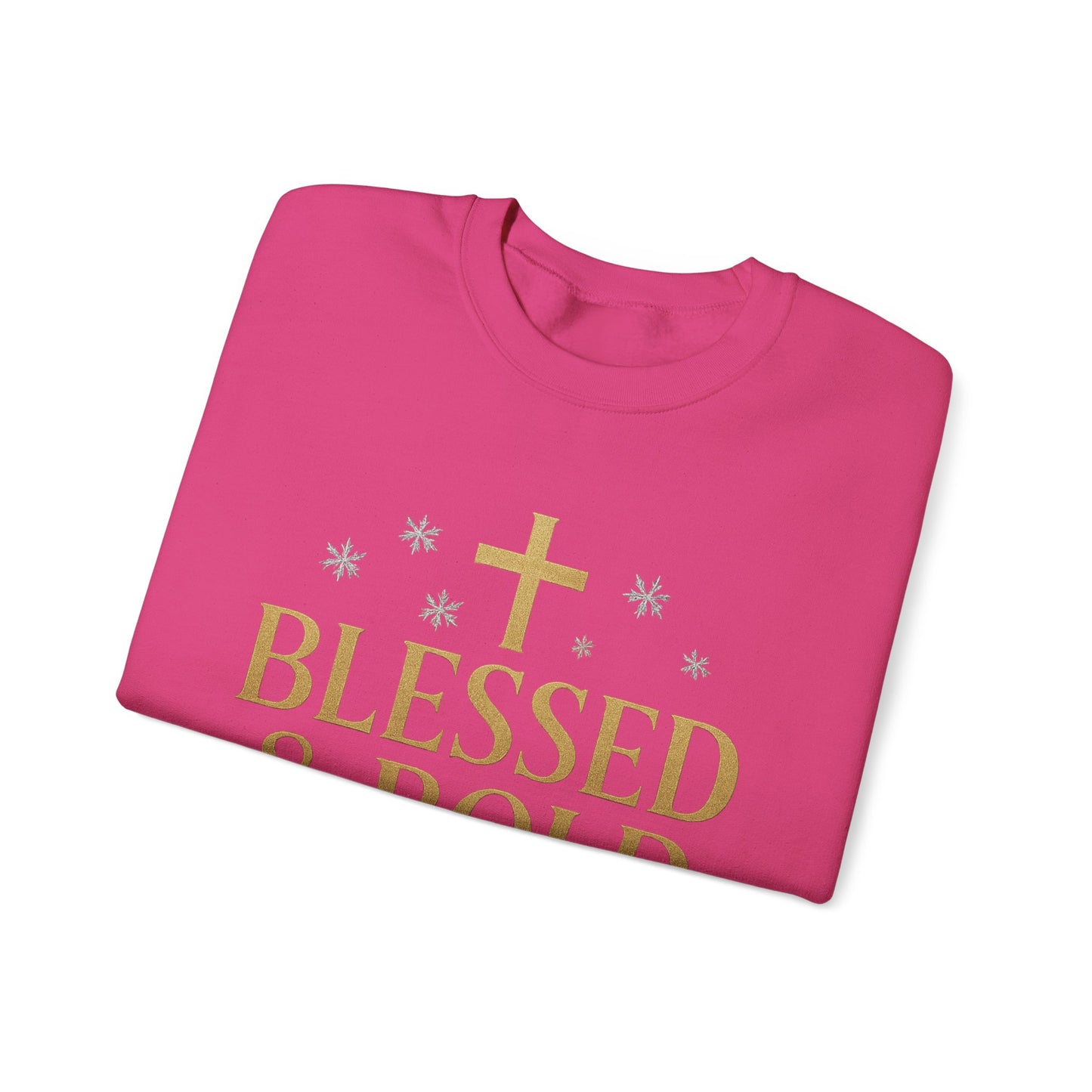 Christmas Blessed and Bold Sweatshirt