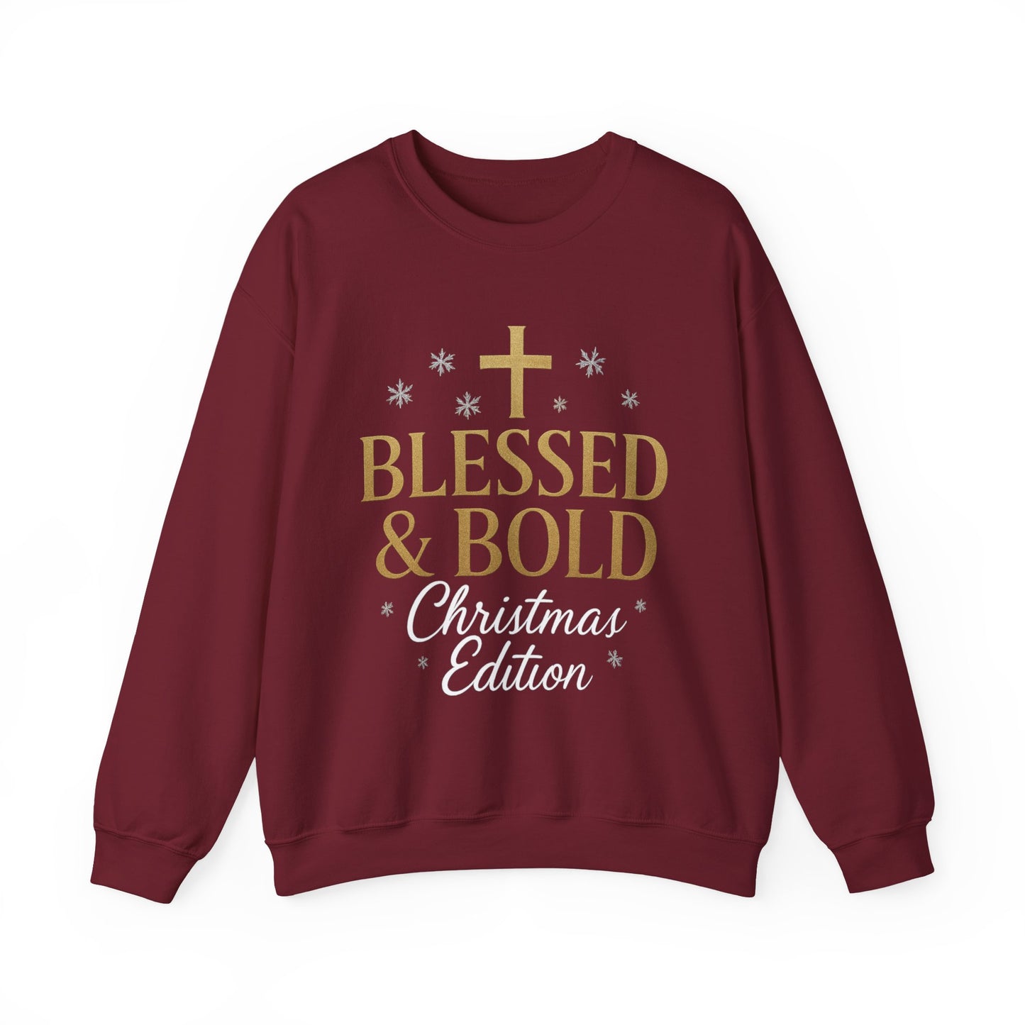 Christmas Blessed and Bold Sweatshirt