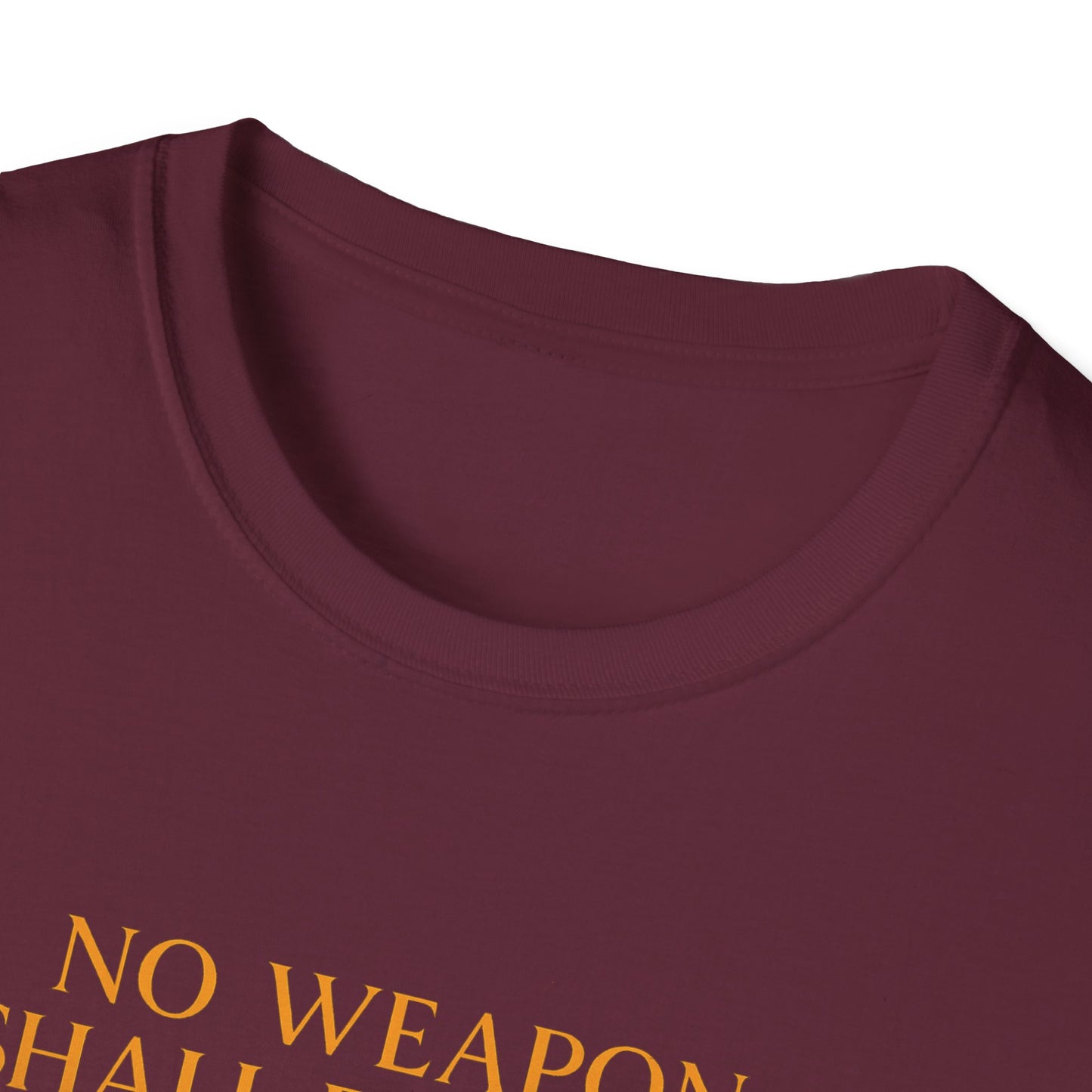 No Weapon Shall Prosper - ISAIAH 57:14 T-shirt
