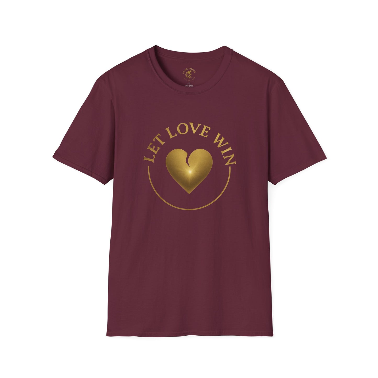 Let Love Win Unisex Softstyle T-Shirt