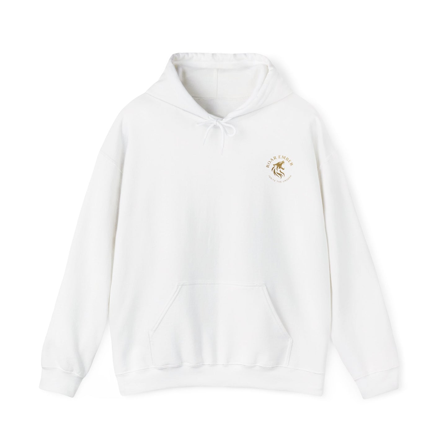 Roar Ember White Rose Hoodie