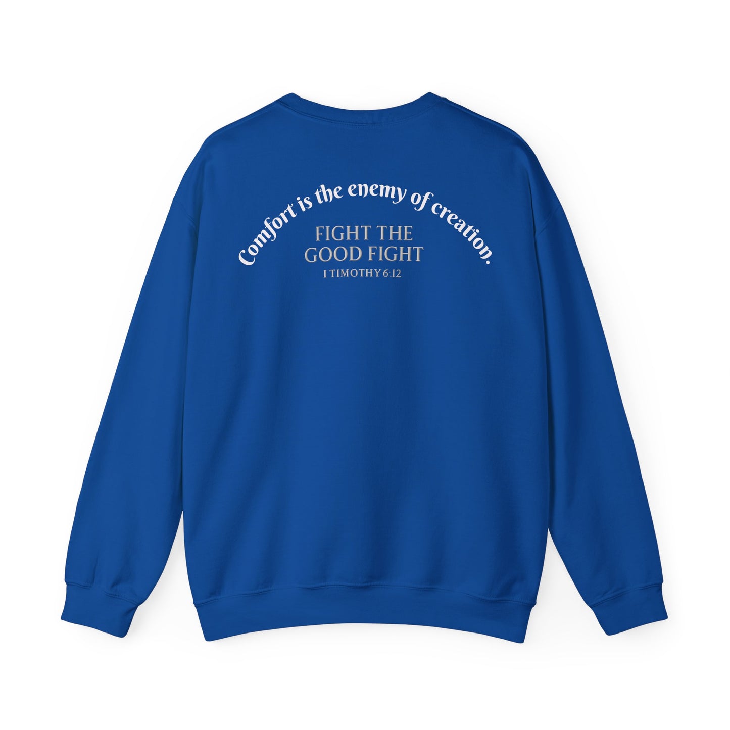 Fight The Good Fight Scripture Unisex - Sweatshirt