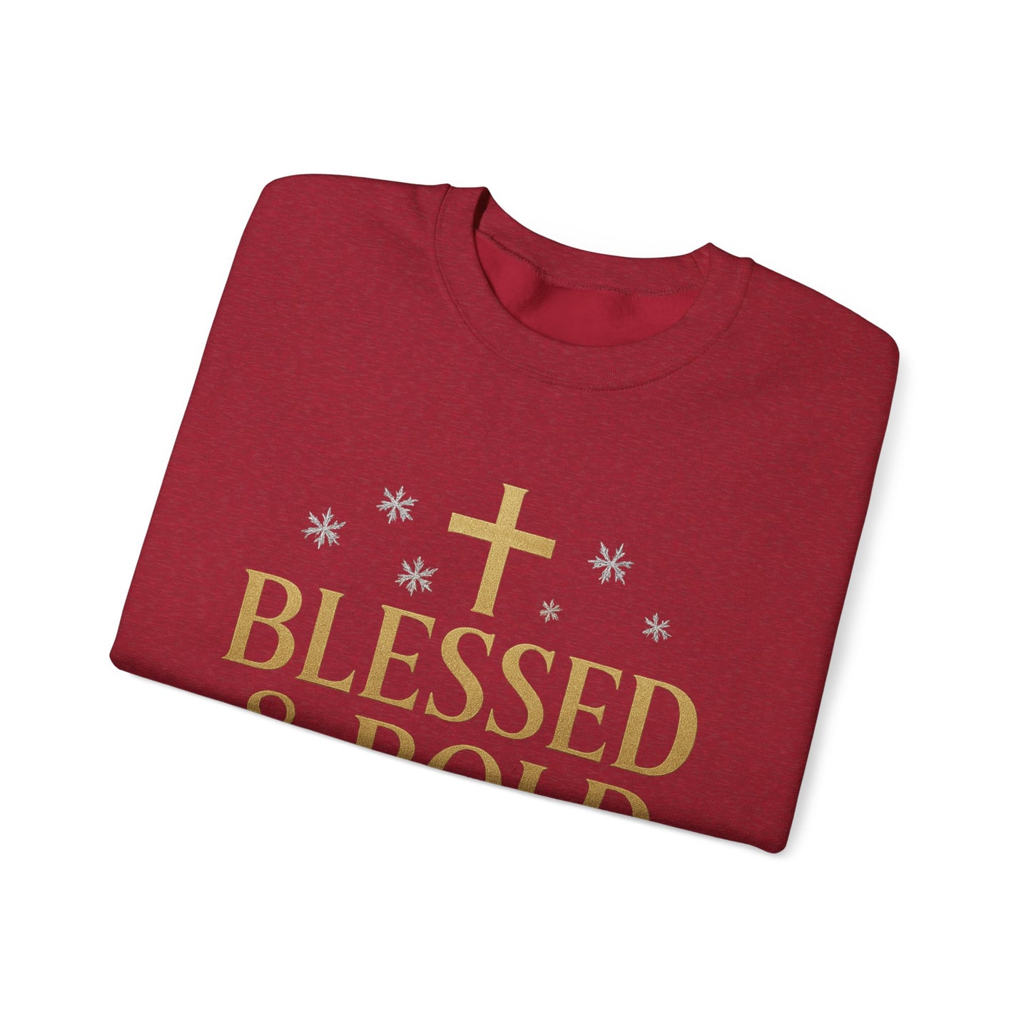 Christmas Blessed and Bold Sweatshirt
