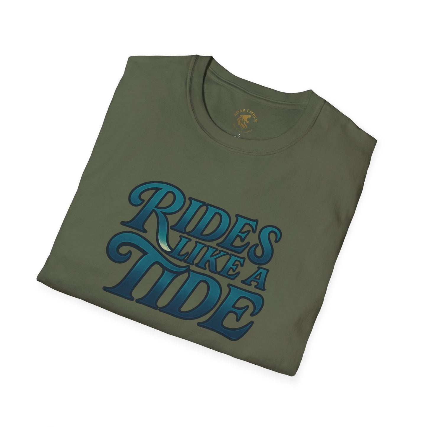 Rides Like a Tide Unisex Softstyle T-Shirt
