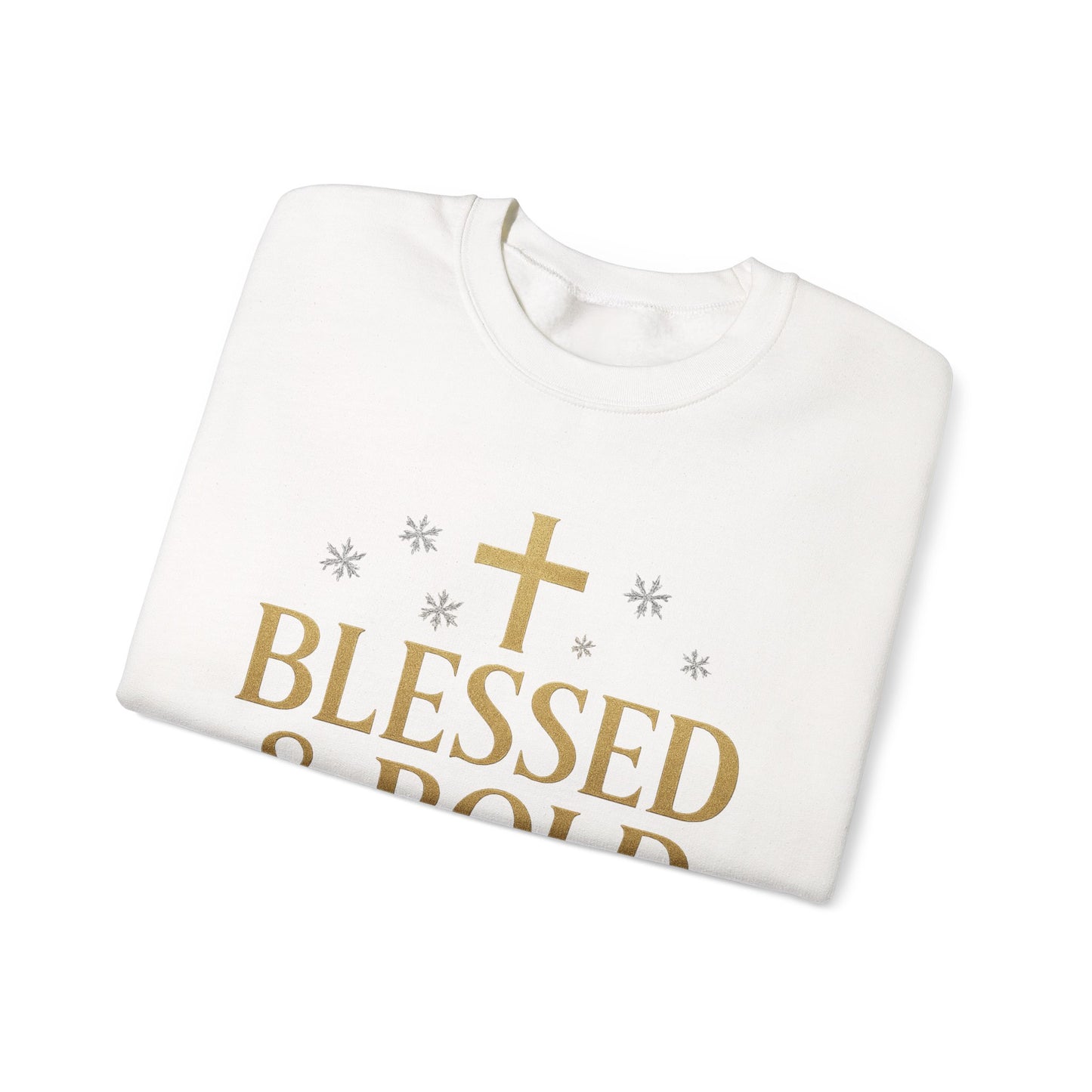 Christmas Blessed and Bold Sweatshirt