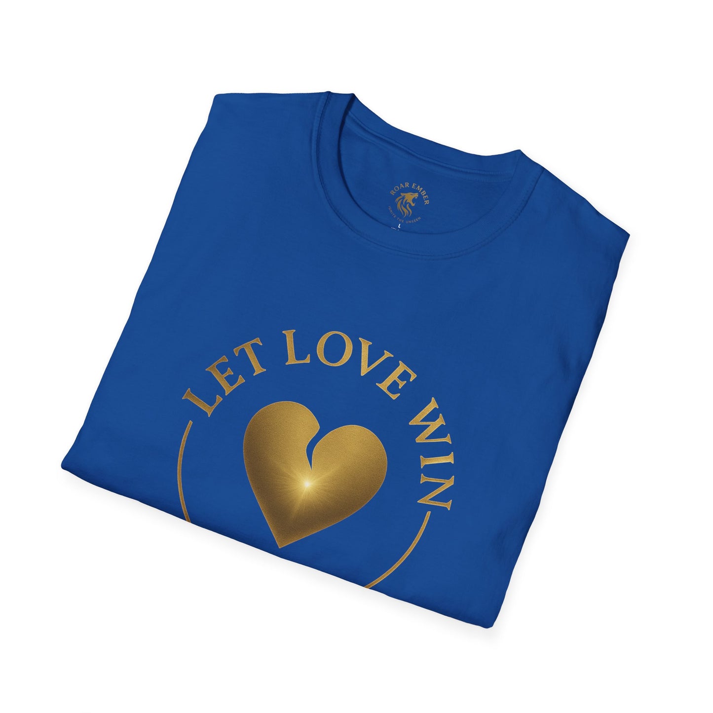 Let Love Win Unisex Softstyle T-Shirt