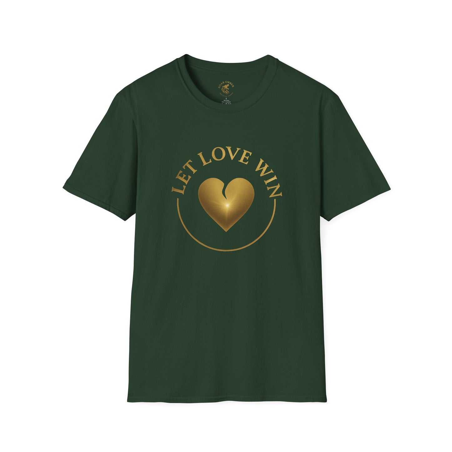 Let Love Win Unisex Softstyle T-Shirt