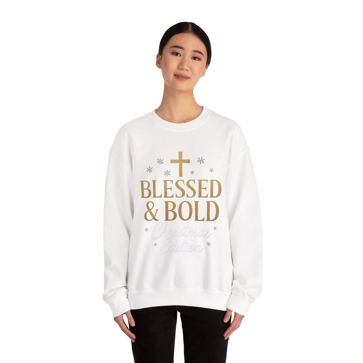 Christmas Blessed and Bold Sweatshirt