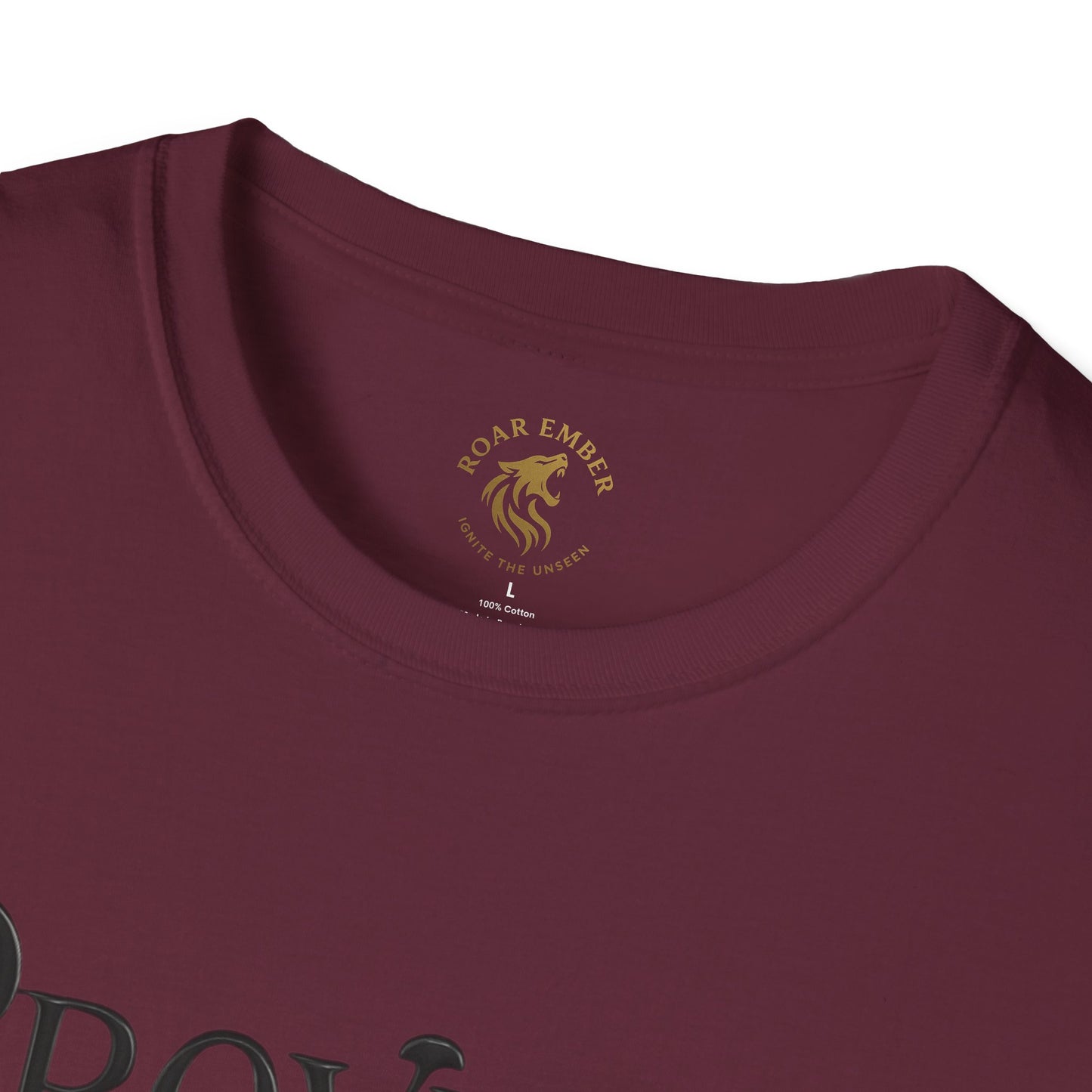 Proverb 12:1 Roar Ember T-shirt