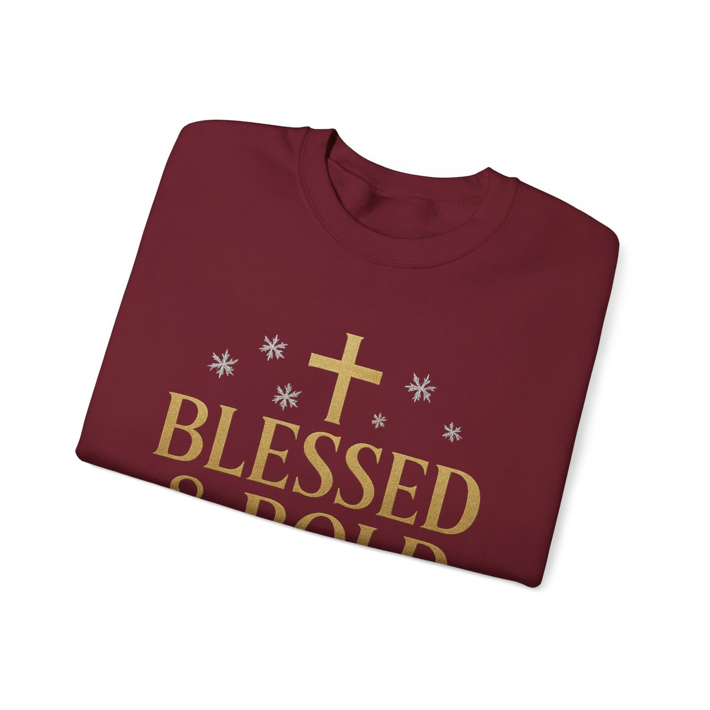 Christmas Blessed and Bold Sweatshirt