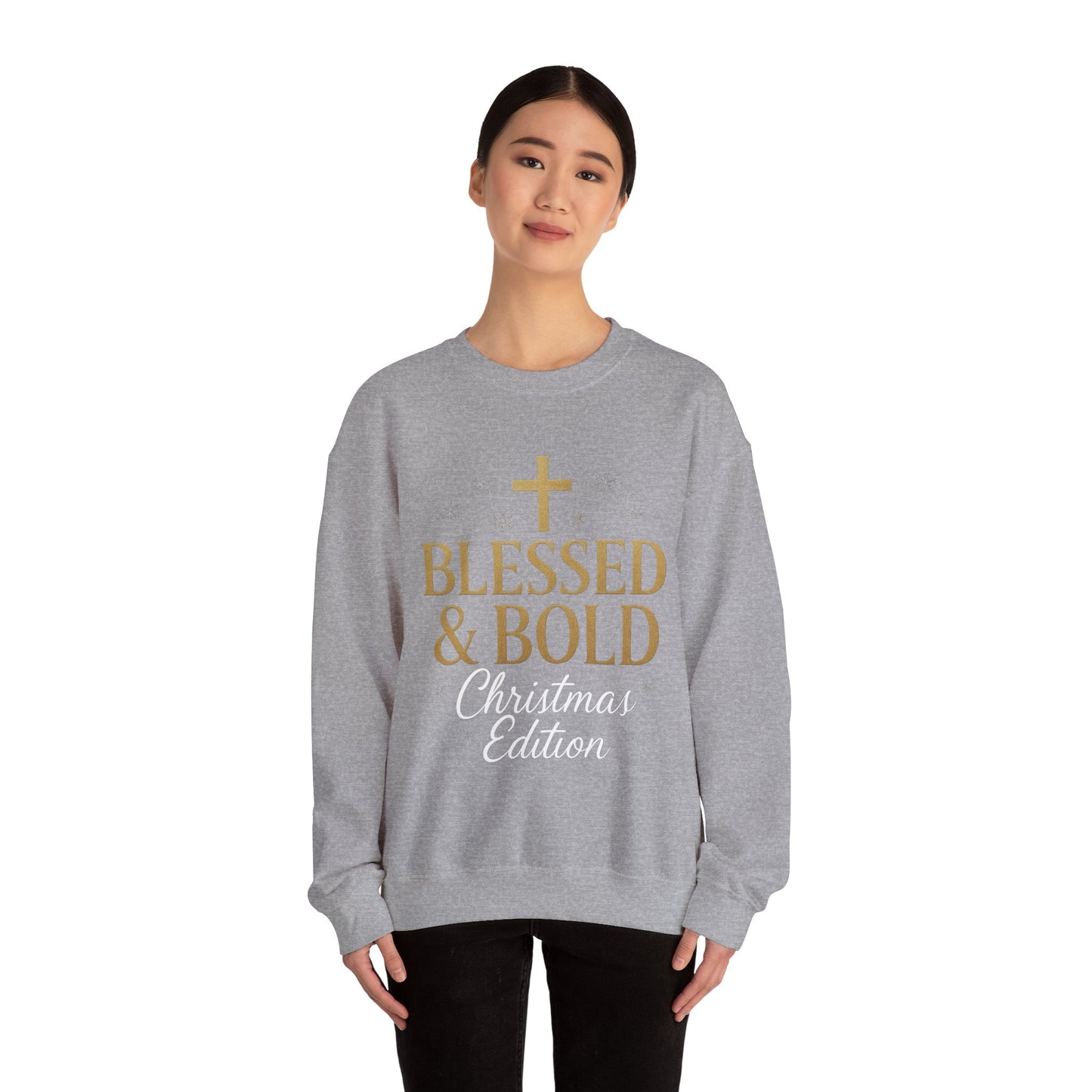 Christmas Blessed and Bold Sweatshirt