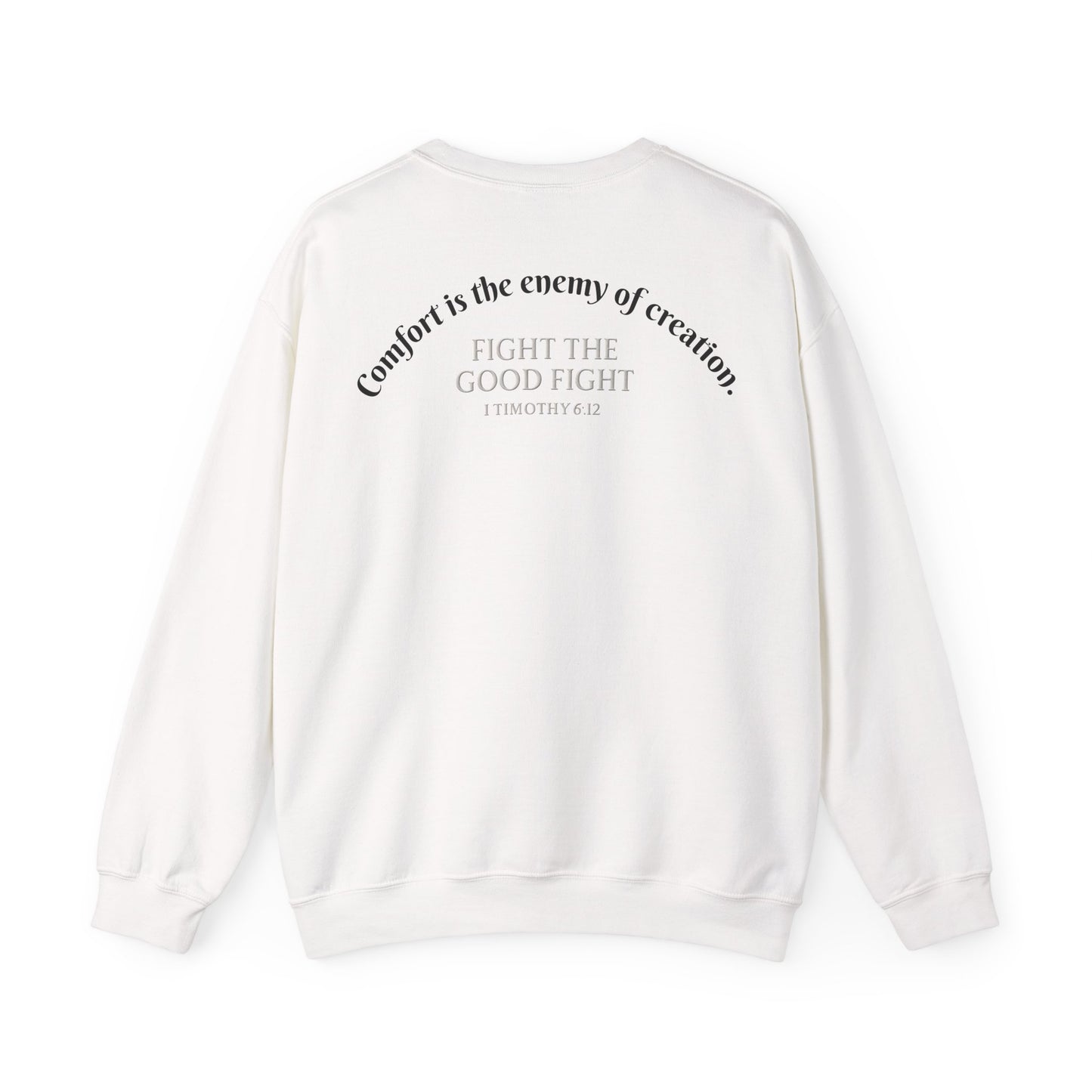 Fight The Good Fight Scripture Unisex - Sweatshirt