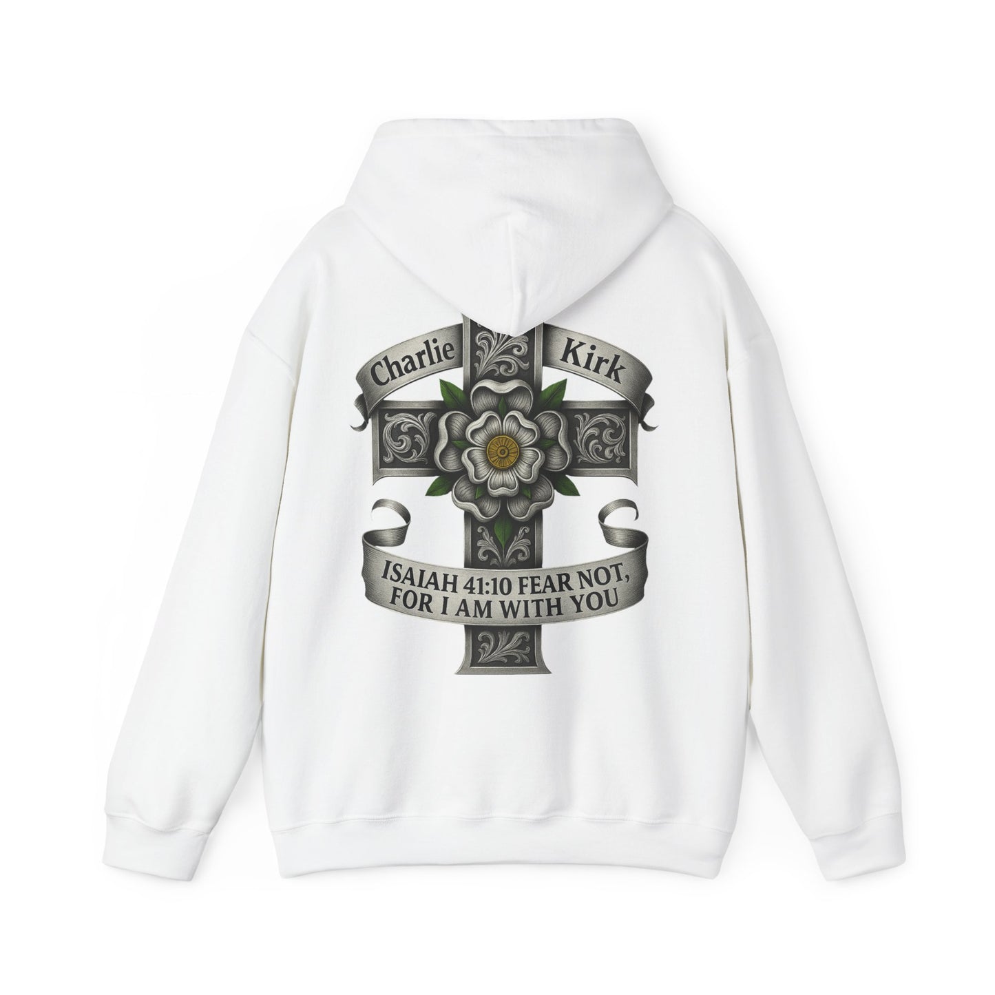 Roar Ember Memorial Unisex Hoodie - Isaiah 41:10 Tribute