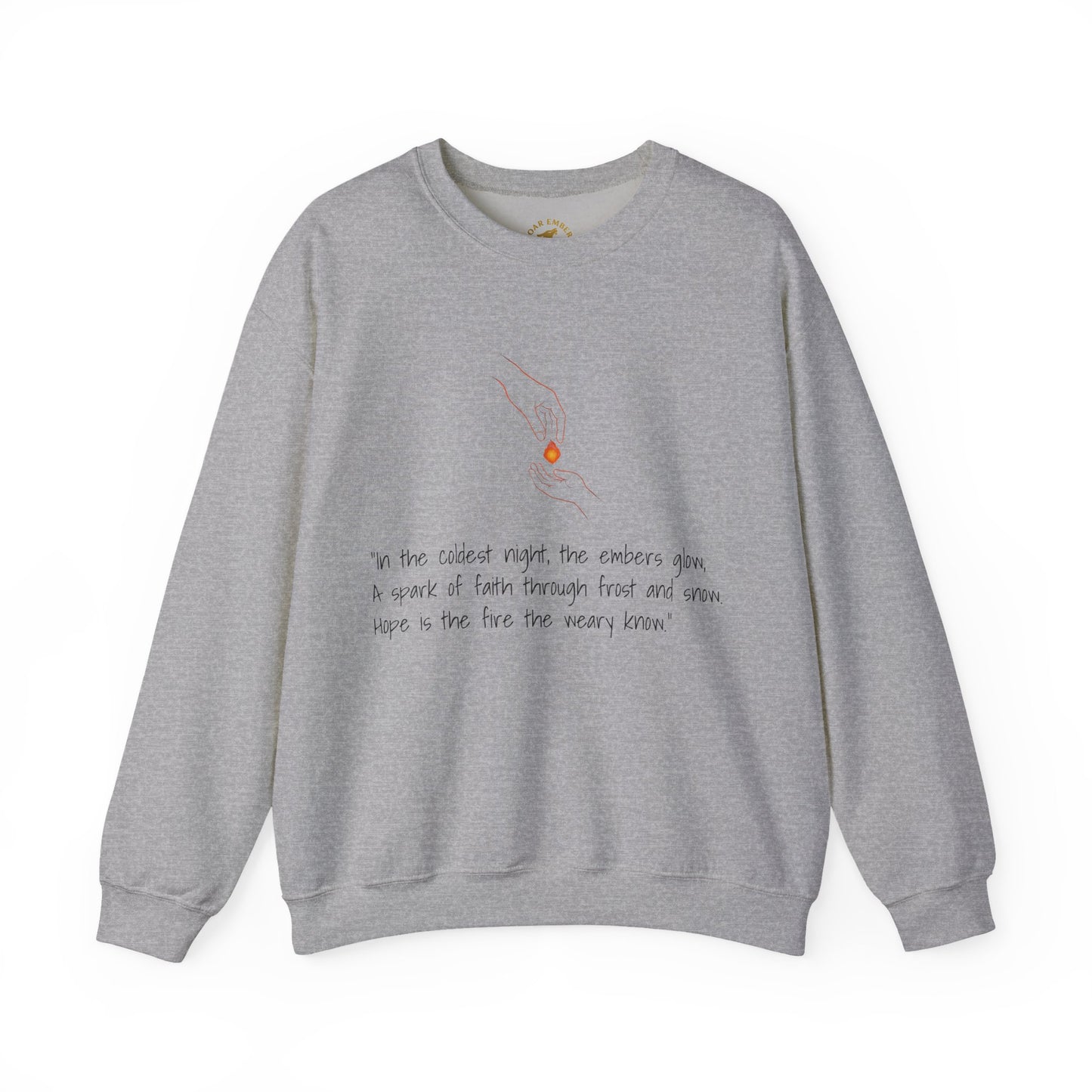 Hopeful Poet - Roar Ember Sweatshirt