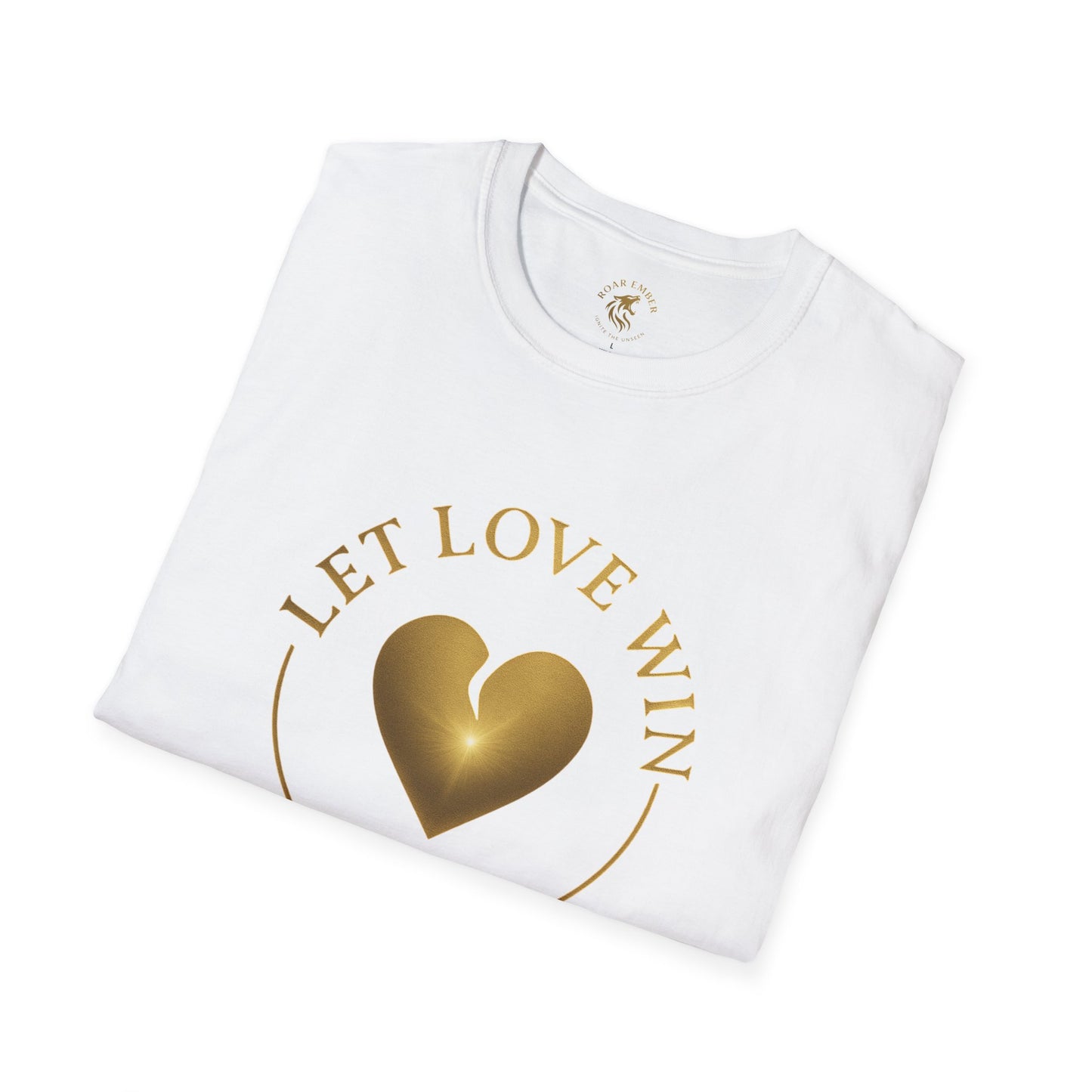 Let Love Win Unisex Softstyle T-Shirt