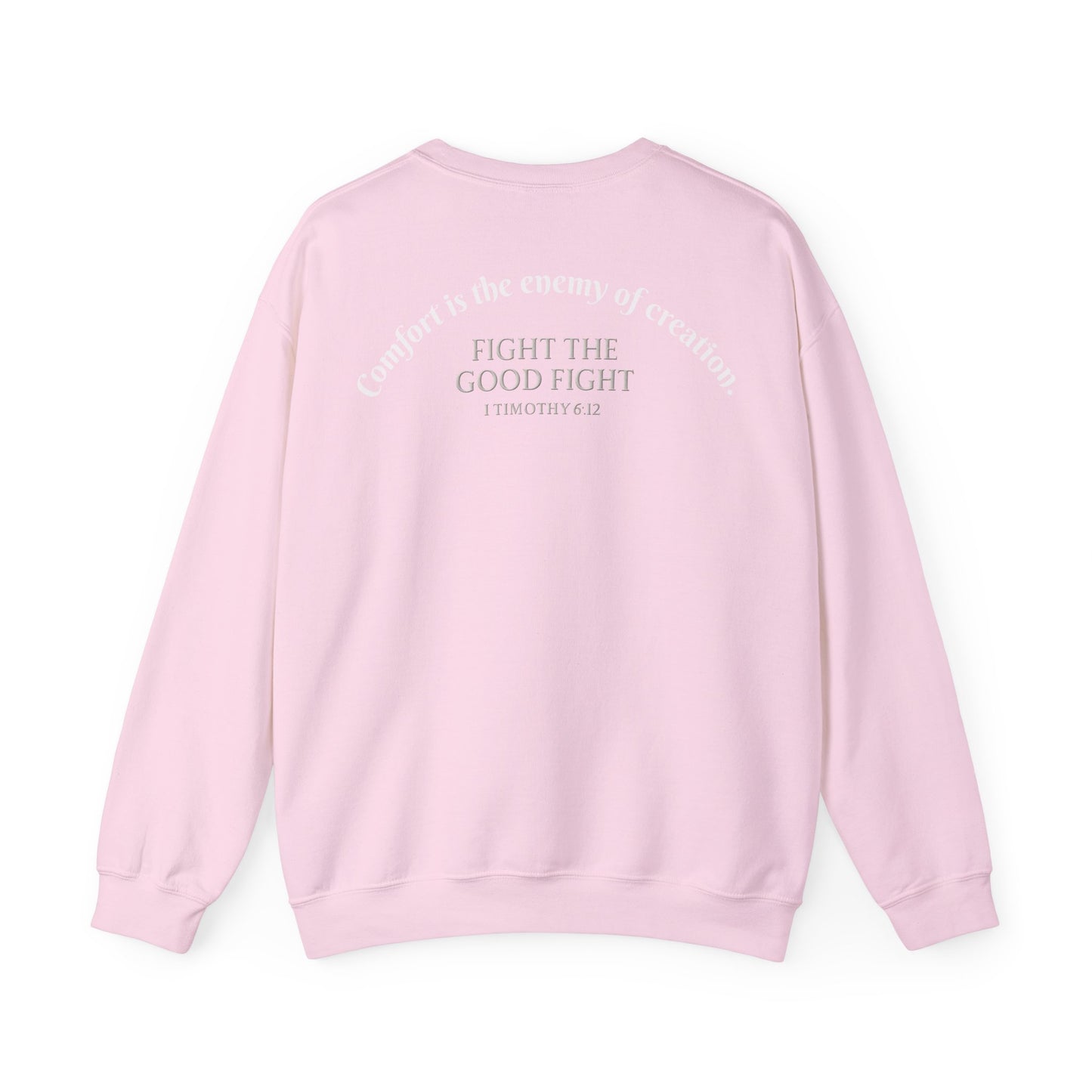 Fight The Good Fight Scripture Unisex - Sweatshirt