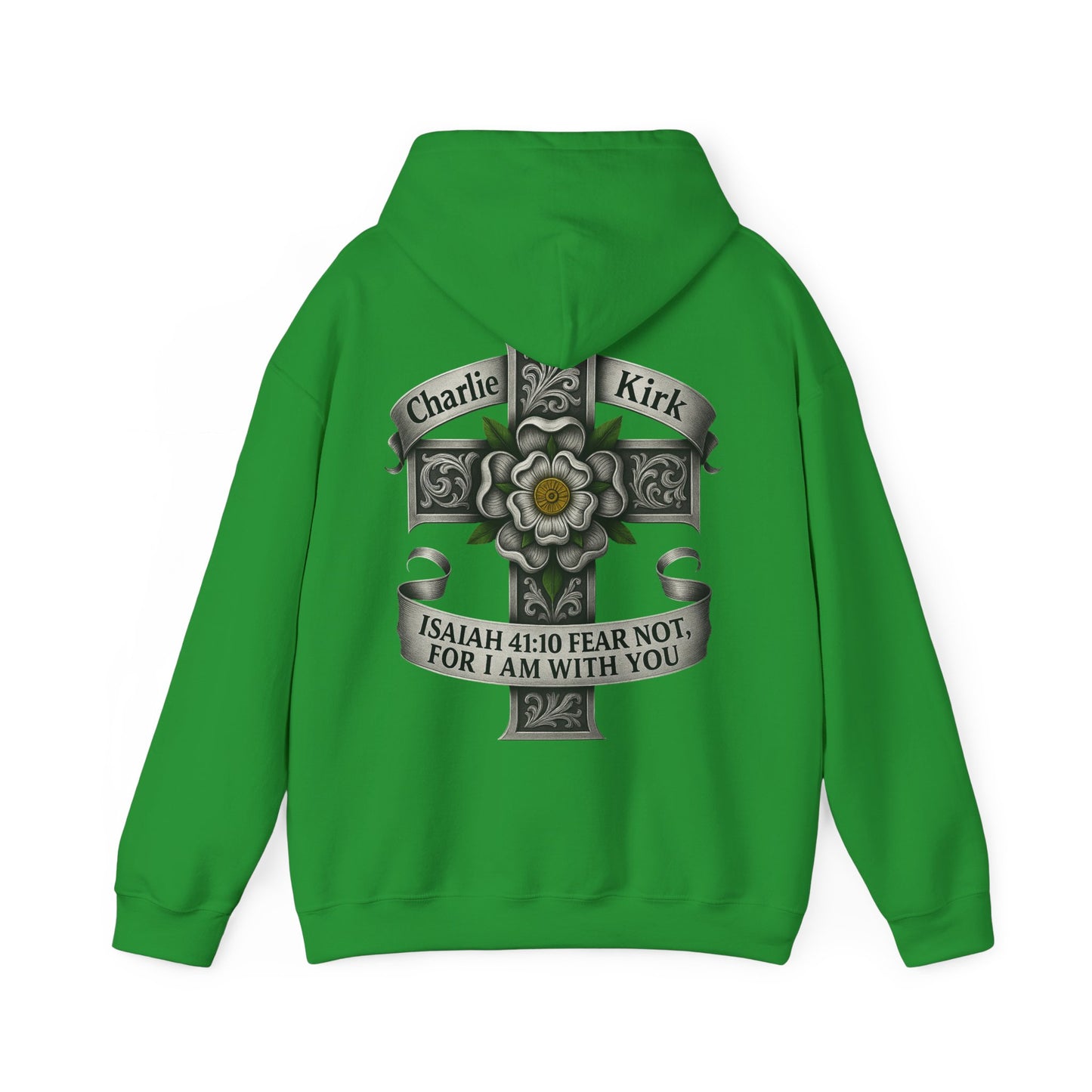 Roar Ember Memorial Unisex Hoodie - Isaiah 41:10 Tribute