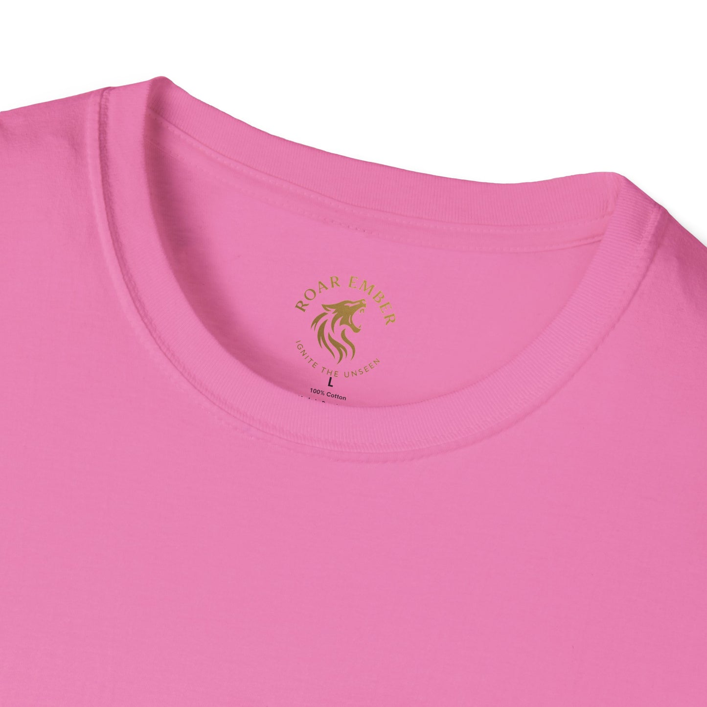 Rockin' AD/HD Unisex Softstyle T-Shirt - Not all disabilities are visible