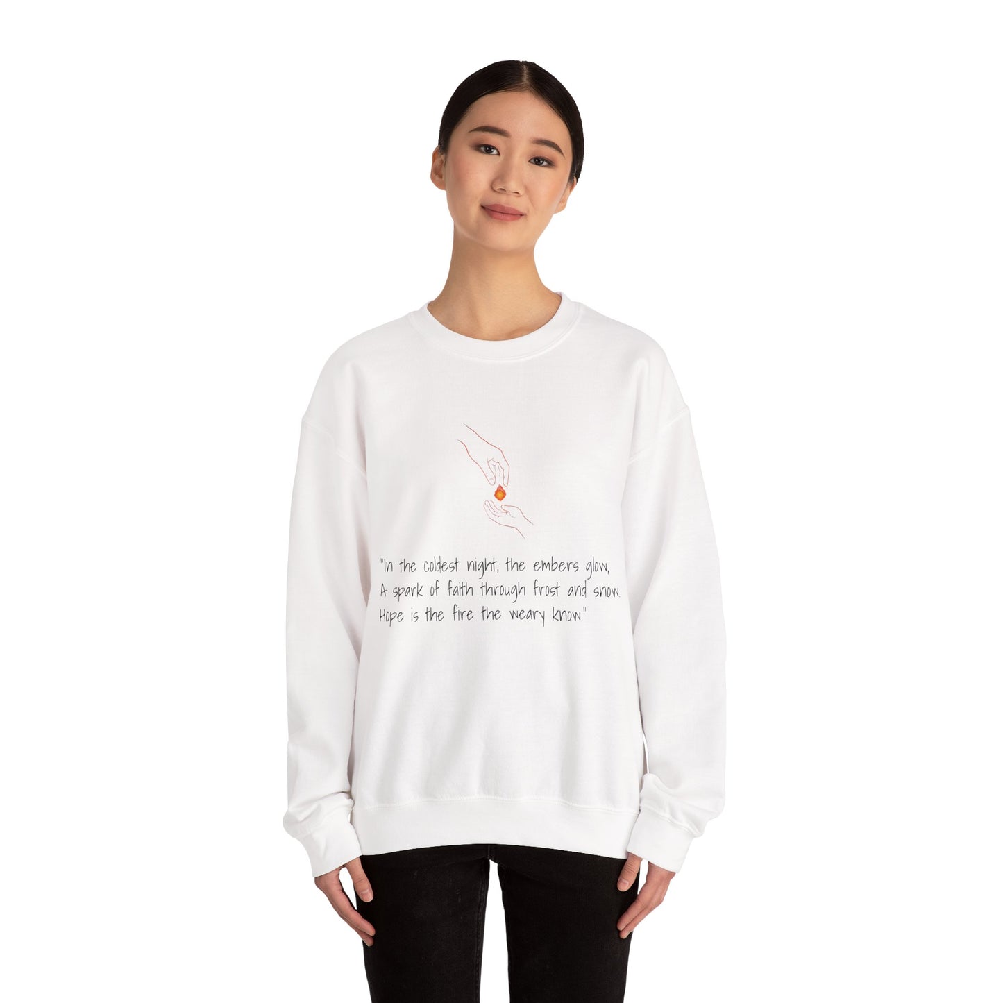 Hopeful Poet - Roar Ember Sweatshirt