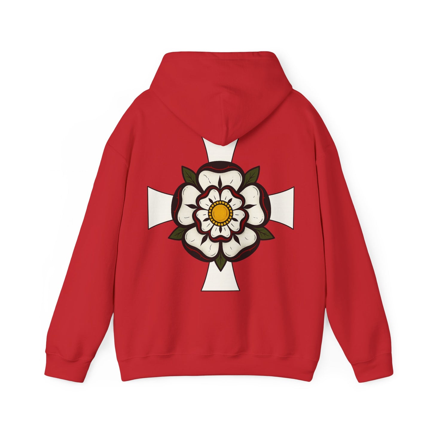 Roar Ember White Rose Hoodie