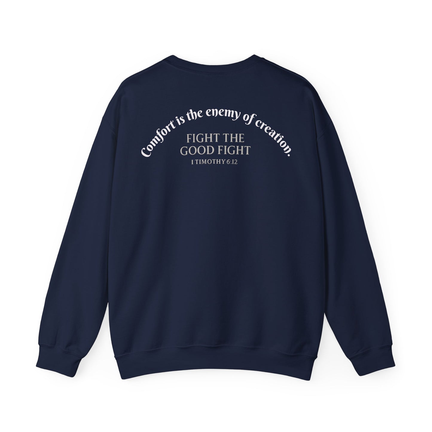 Fight The Good Fight Scripture Unisex - Sweatshirt