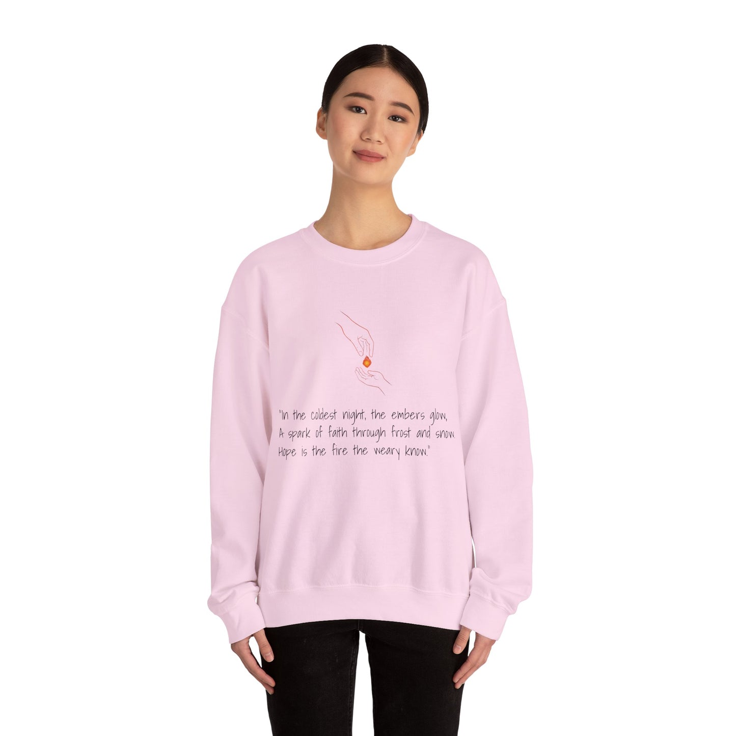 Hopeful Poet - Roar Ember Sweatshirt
