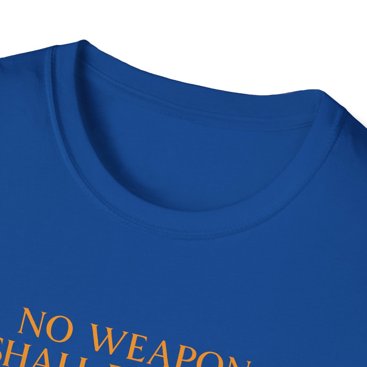 No Weapon Shall Prosper - ISAIAH 57:14 T-shirt