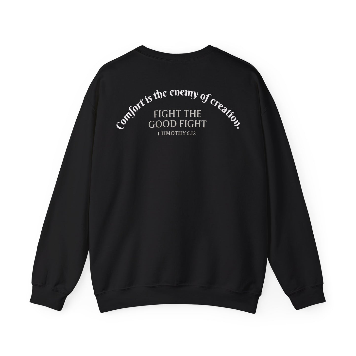 Fight The Good Fight Scripture Unisex - Sweatshirt