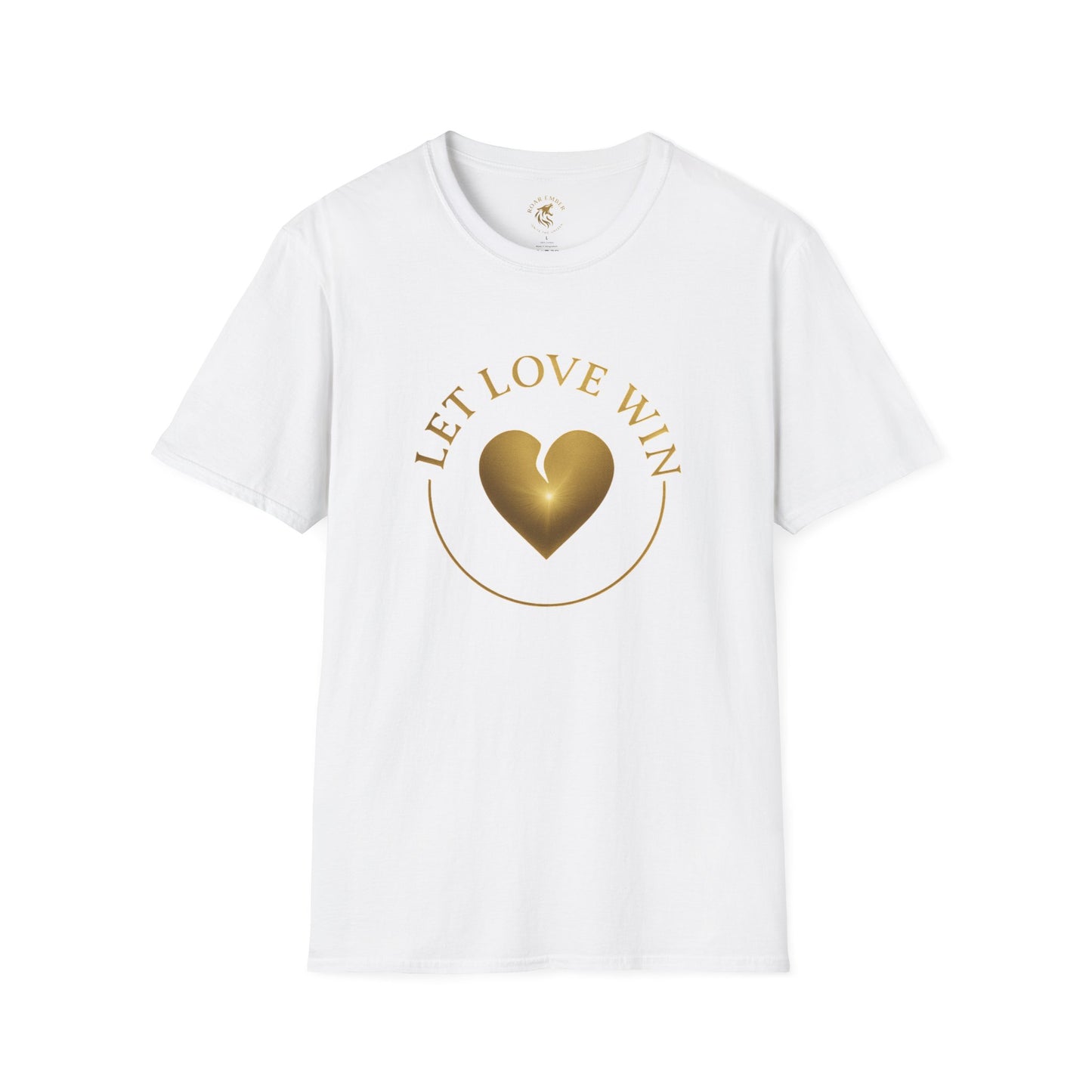 Let Love Win Unisex Softstyle T-Shirt