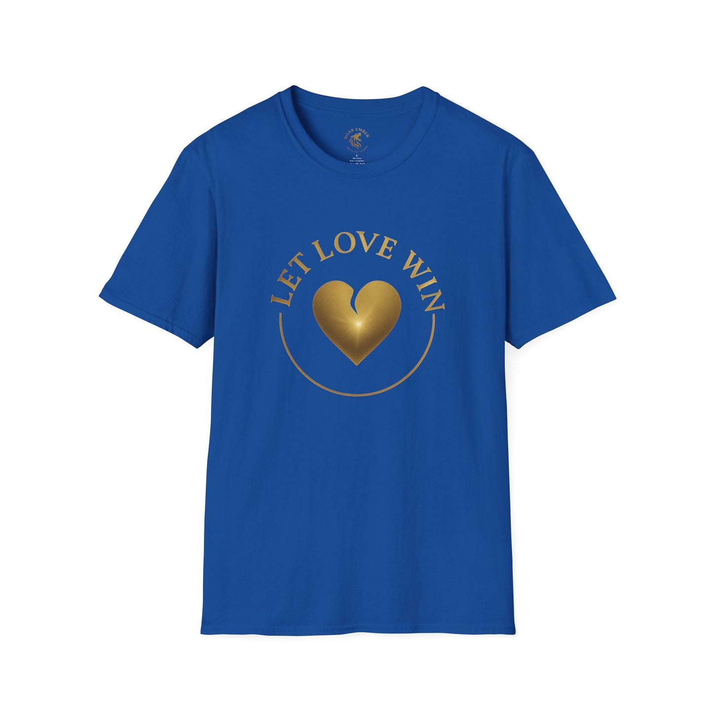 Let Love Win Unisex Softstyle T-Shirt