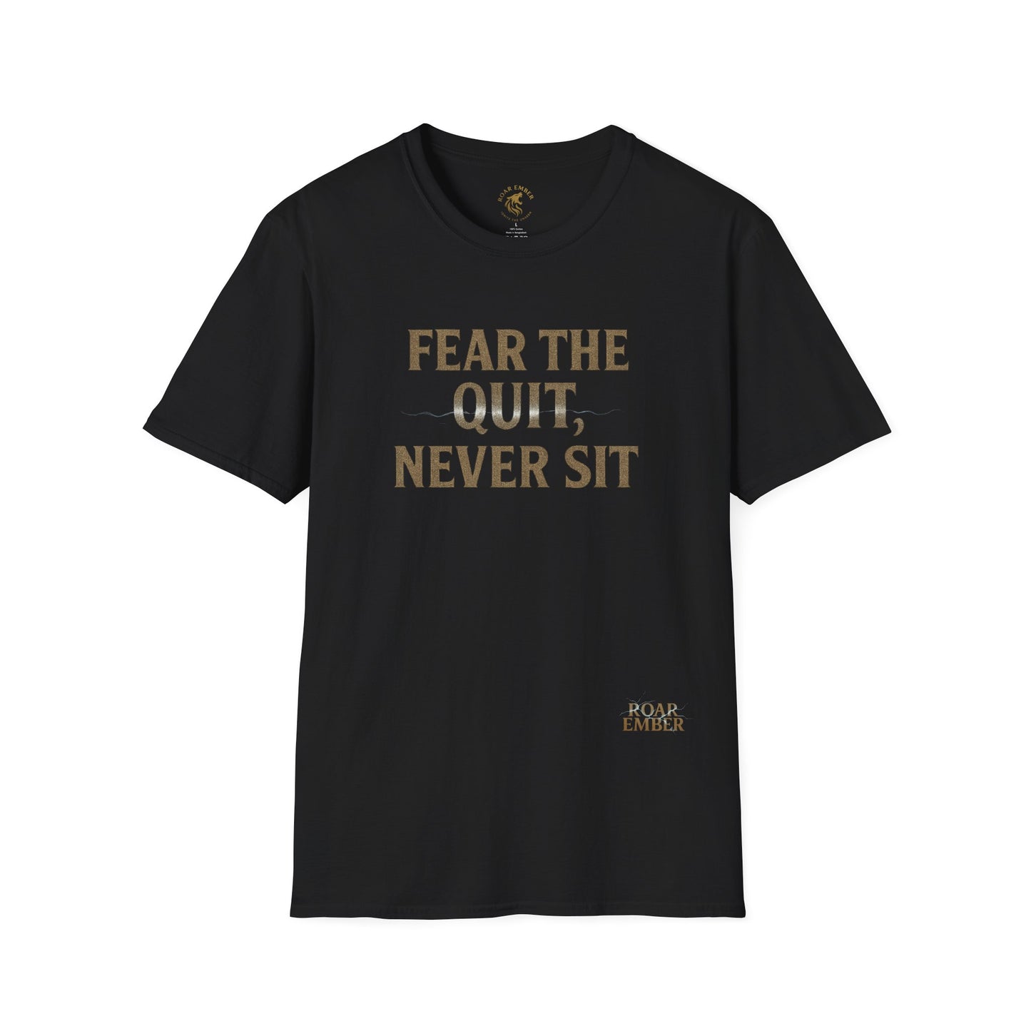 'Fear The Quit, Never Sit" Winter Arc Edition T-Shirt
