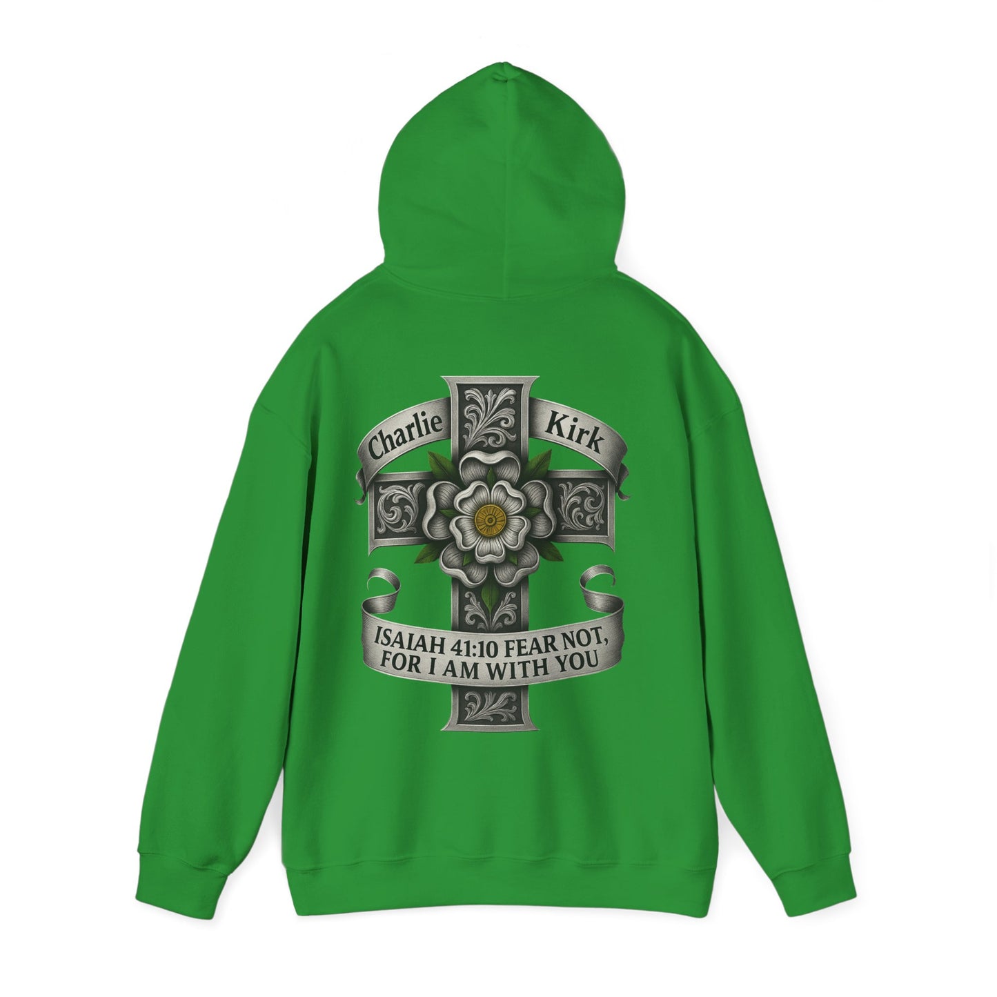 Roar Ember Memorial Unisex Hoodie - Isaiah 41:10 Tribute