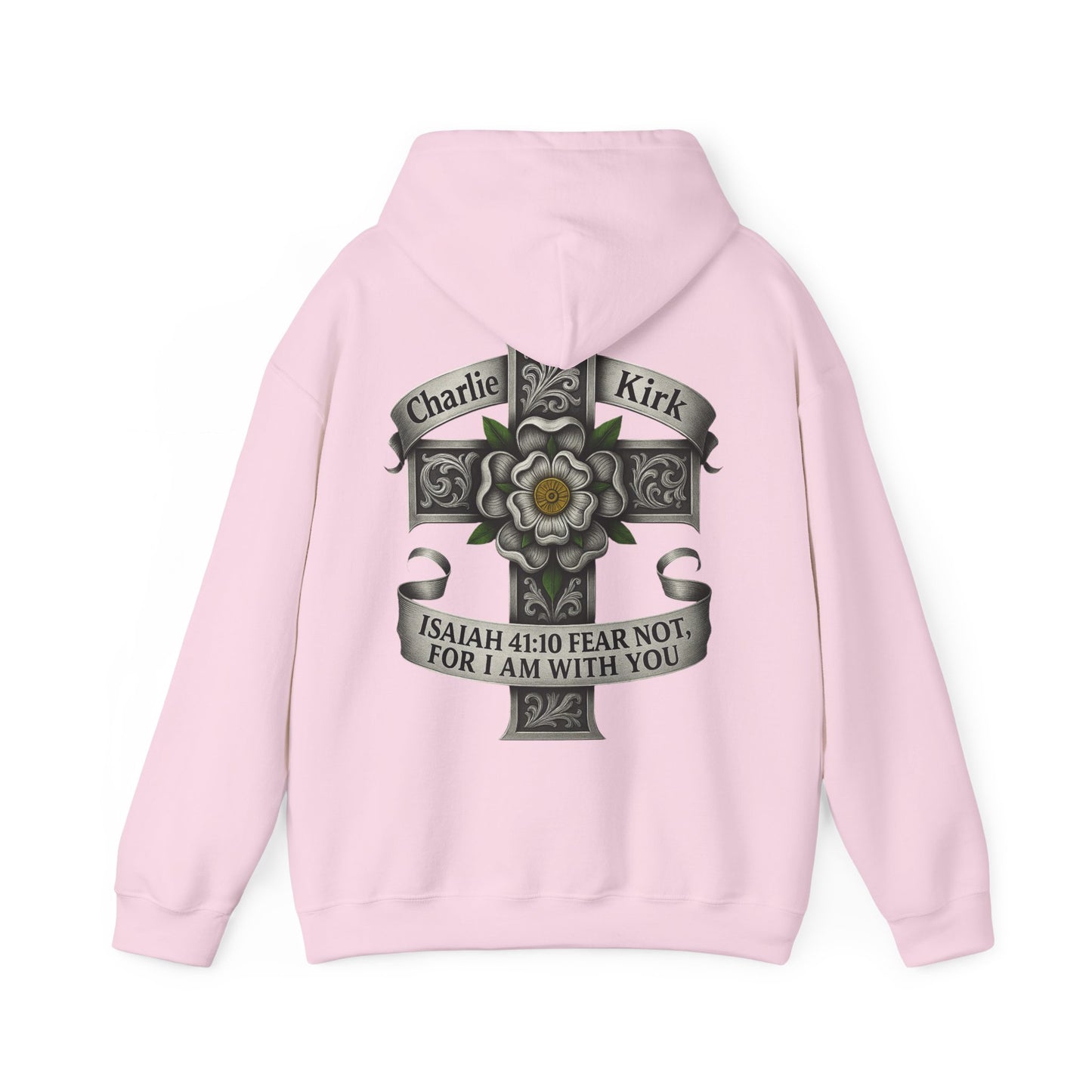Roar Ember Memorial Unisex Hoodie - Isaiah 41:10 Tribute