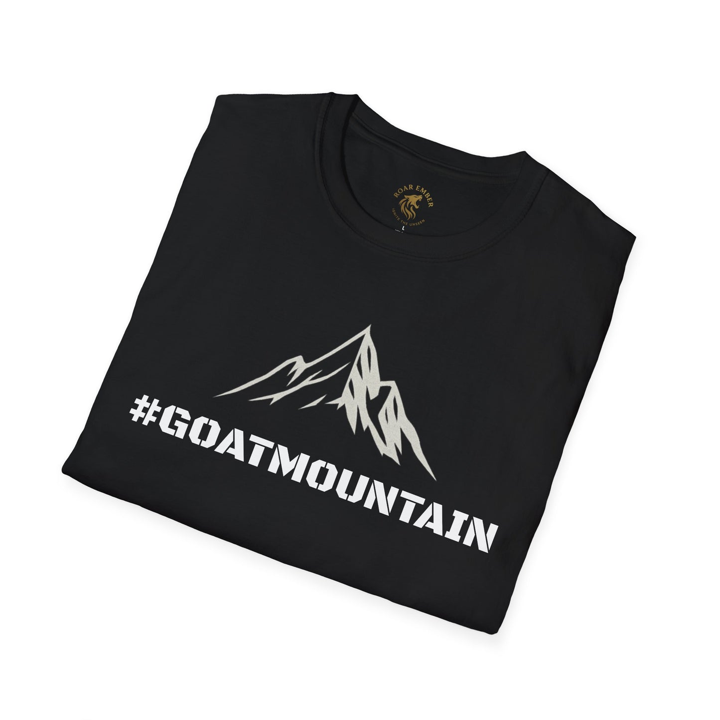 #GOATMOUNTAIN Roar Ember Exclusive T-shirt — Mountain Peak Outdoor Adventure Shirt