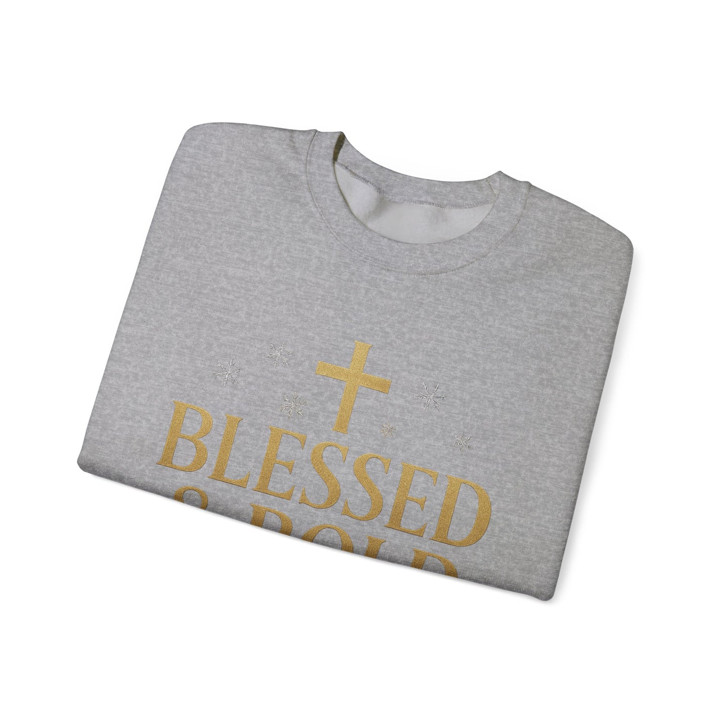 Christmas Blessed and Bold Sweatshirt