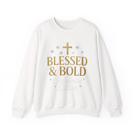 Christmas Blessed and Bold Sweatshirt